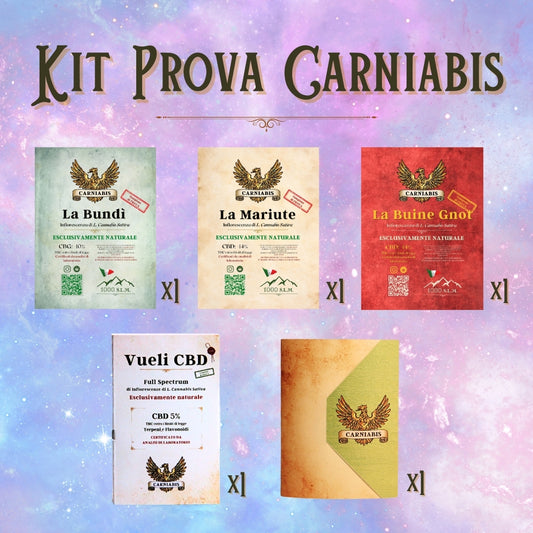 Kit Prova Carniabis